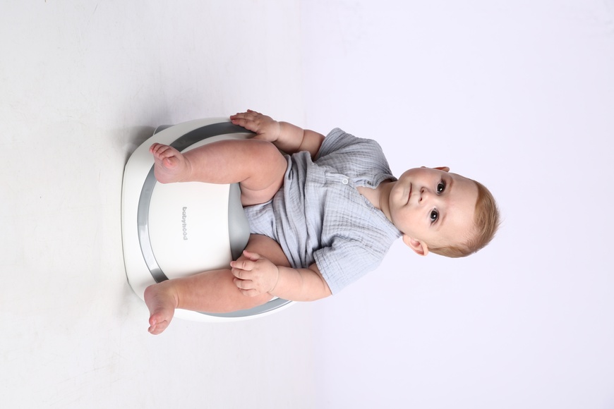 Детский горшок "Капсула",серый  - Babyhood BH-143GR фото