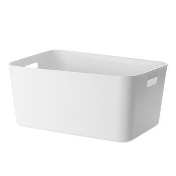 Белый органайзер-корзинка среднего размера  6606738 фото