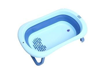 Ванночка складана Комфорт синя Babyhood ВН-326BB ВН-326BB фото