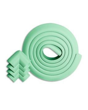 Набір захисні куточки 4 шт і захисна стрічка 2 м салатовий Babyhood SL-0044 (з вітрини, погана упаковка) SL-0044 фото