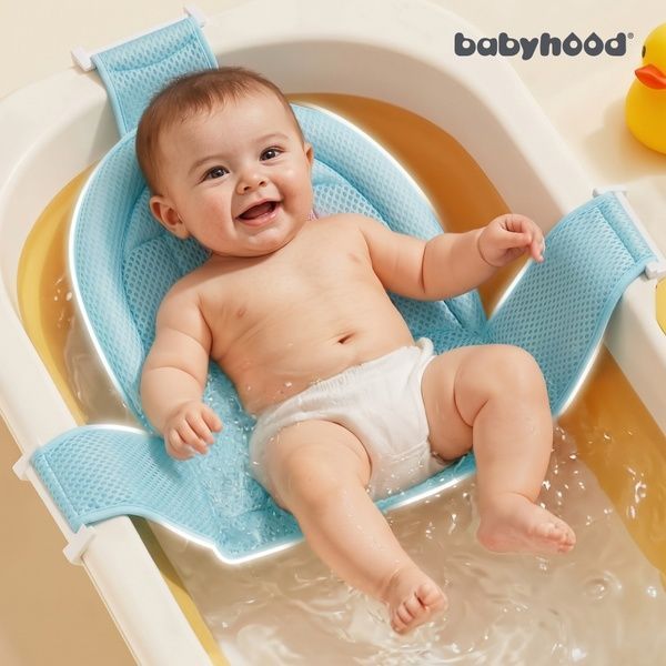Горка детская натяжная в ванночку голубая Babyhood BH-211B BH-211B фото