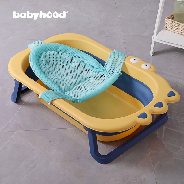 Горка натяжная в ванночку, голубая - Babyhood BH-211B фото