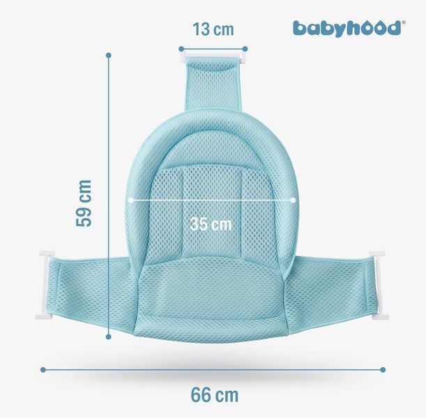 Горка детская натяжная в ванночку голубая Babyhood BH-211B BH-211B фото