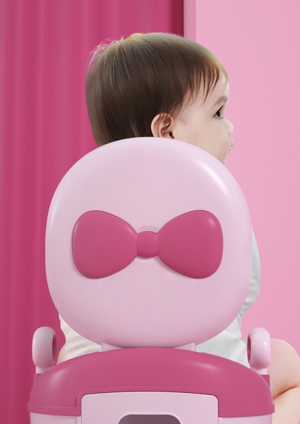 Детский горшок  ЛуЛу розовый - Babyhood ВН-128Р фото