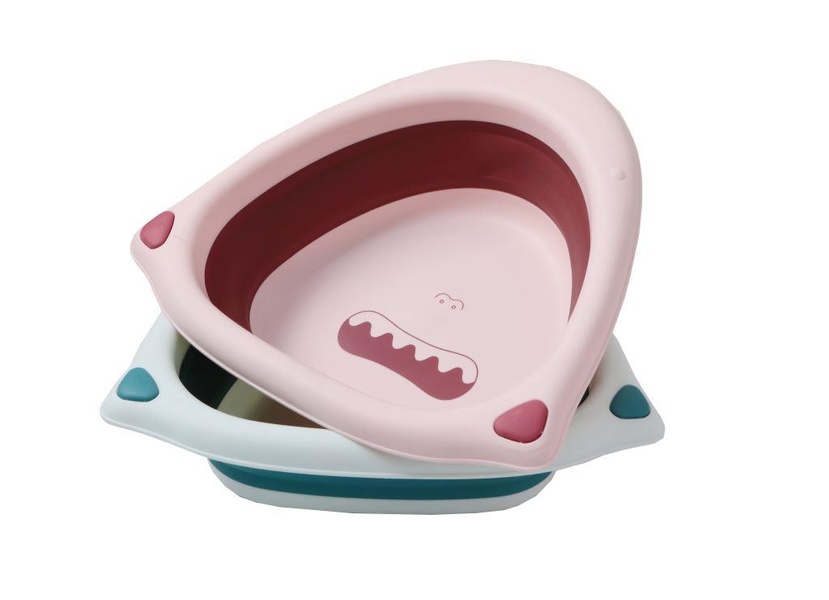 Тазик складний Акула рожевий - Babyhood BH-746BP фото