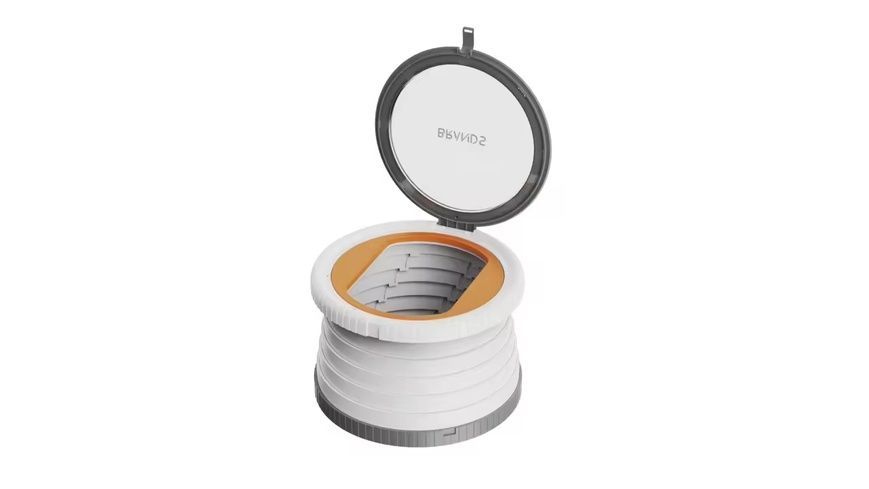 Детский горшок складной телескопический, Тоти белый Babyhood BH-131 BH-131 фото