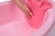 Ванночка з термометром Дельфін, рожева - Babyhood BH-314P фото 4