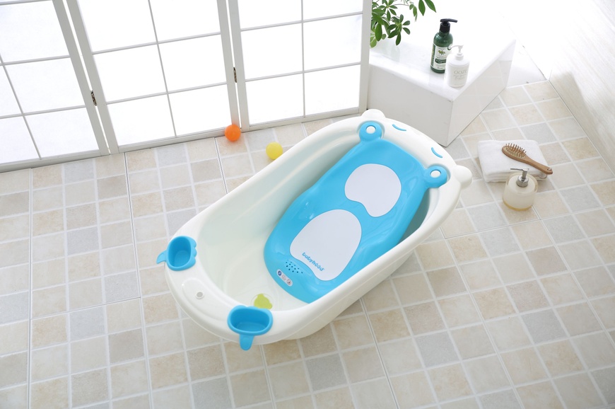 Ванночка Ведмедик блакитна - Babyhood BH-307B фото