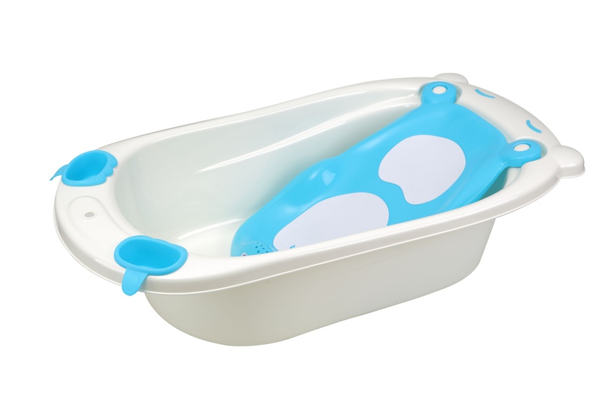 Ванночка Мишка голубая - Babyhood BH-307B фото
