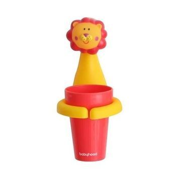 Стаканчик дитячий для зубних щіток Лев Babyhood SL-0063 (без пакування) SL-0063 фото