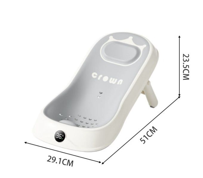 Горка для купания Корона с термометром, серая Babyhood BH-221Tr BH-221Tr фото