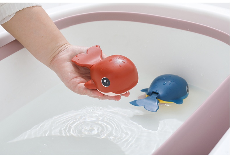 Іграшка для ванної Кит, червоний - Babyhood BH-742R фото