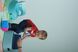 Дитячий горщик Каченя з поліуретановим кільцем, блакитний - Babyhood BH-114BU фото 3