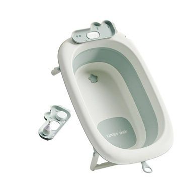 Ванночка детская складная зелёная Babyhood BH-338G BH-338G фото