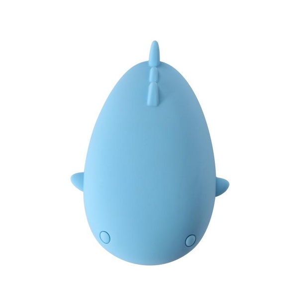 Silikonowa gąbka Wieloryb, niebieska - Babyhood