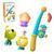 Набор детский Рыболовля 4 предмета, Babyhood YB17709 фото