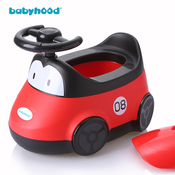 Дитячий горщик Автомобіль червоний - Babyhood (без пакування) BH-116R фото