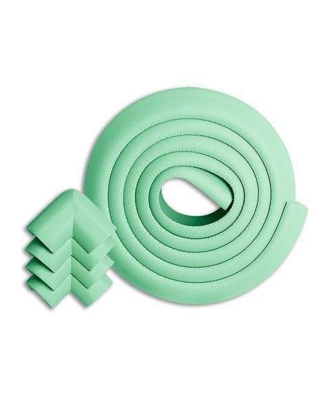 Набір захисні куточки 4 шт і захисна стрічка 2 м салатовий Babyhood BH-603B BH-603B фото Набір захисні куточки 4 шт і захисна стрічка 2 м салатовий Babyhood BH-603B BH-603B фото